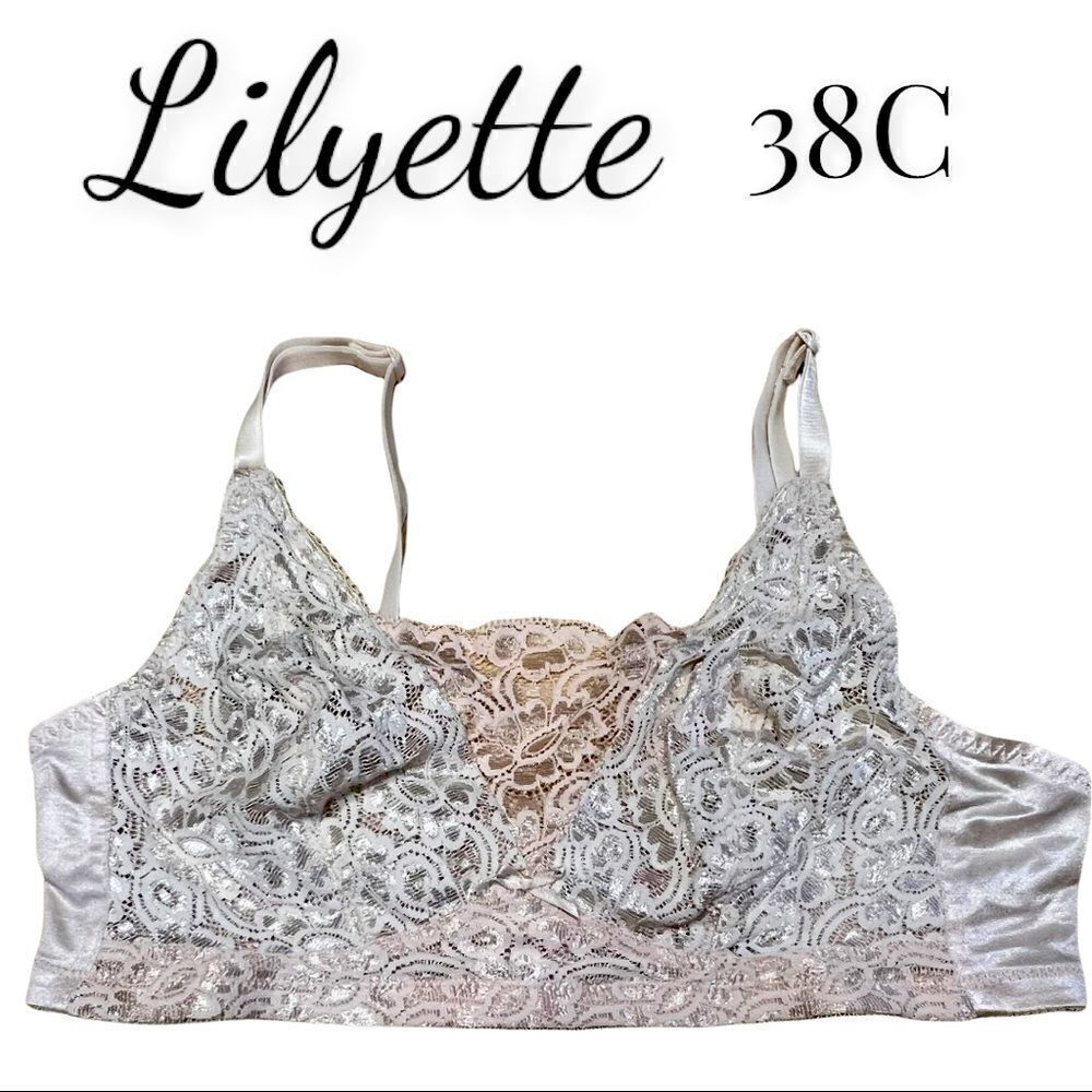 Lilyette bra 38C Lace